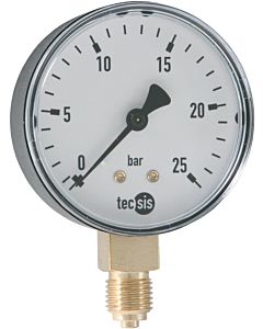 Syr - Sasserath Manometer 2000.00.906 G 1/4, 0-10 bar, mit senkrechtem Anschluss