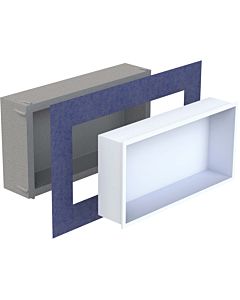Schedel Insert de niche multistar vision BOX3060MR 300 x 600 x 120 mm, avec Rahmen , bianco blanc