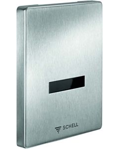 Schell Edition e Fertigmontageset 028072899 Urinalsteuerung, Infrarot, Batterie 6 V, vandalensicher, Edelstahl