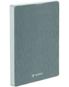 Schell Edition Urinal-Frontblende 230802899 mit Montagerahmen, Edelstahl