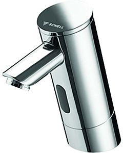 Schell Puris e electronic basin mixer 002000699 chrome-plated, for cold water, without power supply