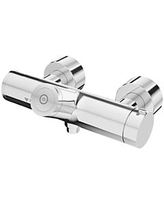 Schell Vitus wall-mounted shower mixer 002160699 CVD, battery operation, mixed water, chrome-plated
