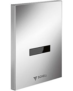 Schell Edition e Fertigmontageset 028061599 Urinalsteuerung, Infrarot, Batteriebetrieb, 6 V, alpinweiß