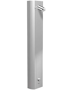 Schell Linus -mounted shower panel 008260899 anodised aluminum, self-closing mixed water, head