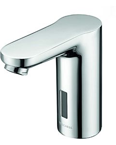 Schell Celis e electronic basin mixer 012440699 chrome-plated, with concealed power supply, mains operation, for cold water