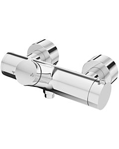 Schell Vitus shower thermostat 016120699 shower connection below, surface-mounted, chrome-plated