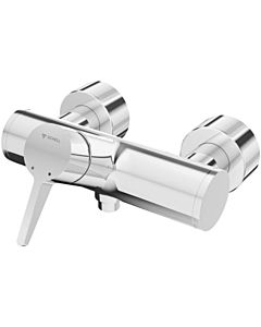 Schell Vitus single lever shower mixer 016130699 shower connection below, surface-mounted, for mixed water, chrome-plated