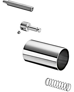 Schell extension set 018730699 50 mm, pre-mixed water, chrome-plated