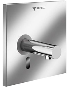 Schell Linus 019422899 stainless steel front panel, with 230 mm spout, infrared sensor electronics, cold water, mains operation