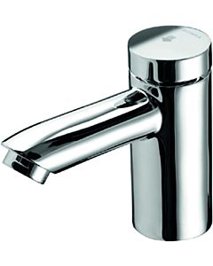 Schell Petit sc robinet de colonne à fermeture automatique 021300699 chrome, laiton, résistant à la dézincification, pour eau froide