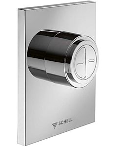 Schell Edition eco WC actuation plate 028250699 plastic, chrome-plated