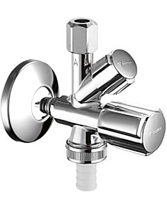 Schell Quick combi robinet d&#39;angle 035040699 technologie enfichable, chromé