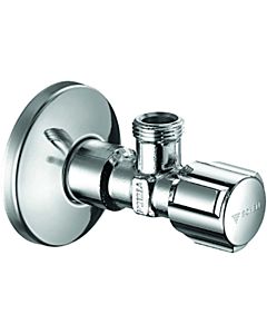 Schell Comfort regulating angle valve 052120699 G 2000 / 2 AG x G 3/8 AG, with regulating function, chrome-plated