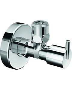 Schell Pint regulating angle valve 053900699 G 2000 / 2 AG x G 3/8 AG, with regulating valve, chrome-plated
