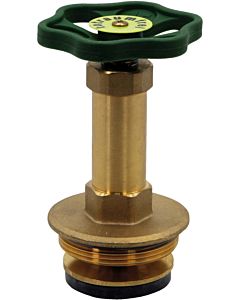 Schlösser free-flow valve upper part 0018185000001 DN 50, G 2, brass, non-rising stem