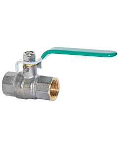 Hermann Schmidt drinking water ball valve 2000 /2&quot; chrome-plated brass, with lever handle, PN 42/35