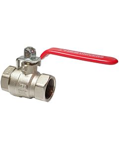 Hermann Schmidt heating ball valve 2000 /2&quot; chrome-plated brass, with lever handle, PN 40