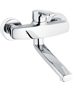 Heinrich Schulte alpha_350 kitchen fitting Z056811-00010 Projection 115 mm, swivelling, chrome-plated