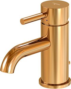 Steinberg Serie 100 basin mixer 1001000RG projection 100mm, height 149mm, with waste set 2000 2000 /4&quot;, rose gold