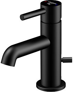 Steinberg Serie 100 basin mixer 1001055S projection 98mm, with waste fitting 2000 2000 /4&quot;, Matt Black
