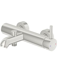 Steinberg Serie 100 bath fitting 1001100BN exposed, projection 185mm, for bath, brushed nickel