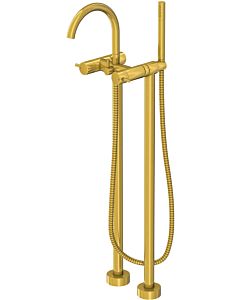 Steinberg Serie 100 bath mixer 1001162BG projection 231mm, free-standing installation, brushed gold