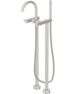 Steinberg Serie 100 bath mixer 1001162BN projection 231mm, free-standing installation, brushed nickel