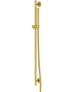 Steinberg Serie 100 shower set 1001601BG bar 900mm, with metal shower hose 1800mm, brushed gold