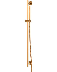 Steinberg Serie 100 shower set 1001601RG bar 900mm, with metal shower hose 1800mm, rose gold