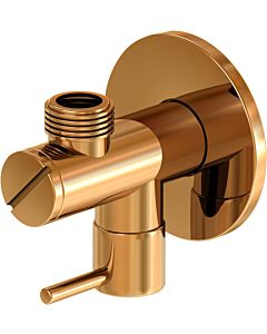 Steinberg Serie 100 angle valve 1001640RG 2000 / 2 &quot;x 3/8&quot;, with dirt filter, rose gold
