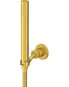 Steinberg Serie 100 hand shower set 1001650BG with wall bracket and shower hose 1500mm, brushed gold