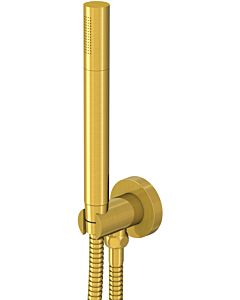 Steinberg Serie 100 hand shower set 1001670BG with wall connection elbow and shower hose 1500mm, brushed gold