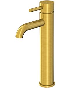 Steinberg Serie 100 basin mixer 1001700BG projection 128mm, height 307mm, without waste set, brushed gold