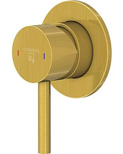 Steinberg Serie 100 shower mixer 1002250BG concealed, with ceramic cartridge and built-in body 2000 /2&quot;, brushed gold