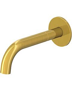 Steinberg Serie 100 bath spout 1002310BG projection 195 mm, brushed gold, washbasin/tub