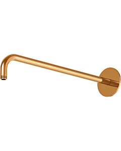 Steinberg Serie 100 arm 1007910RG 450 mm, with reinforced wall bracket, rose gold, wall mounting