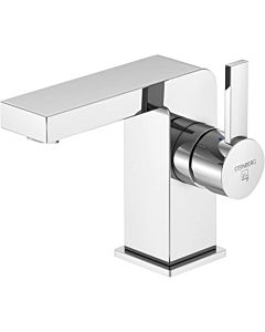 Steinberg Serie 120 basin mixer 1201000 chrome, projection 100 mm, with waste set