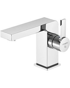 Steinberg Serie 120 basin mixer 1201020 chrome, projection 120 mm, with waste set