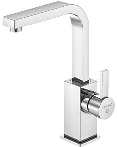 Steinberg Serie 120 basin mixer 1201500 chrome, swiveling spout, with waste set