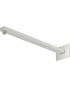 Steinberg Serie 120 shower arm 1207910BN 400 mm, with reinforced wall bracket, brushed nickel, wall mounting