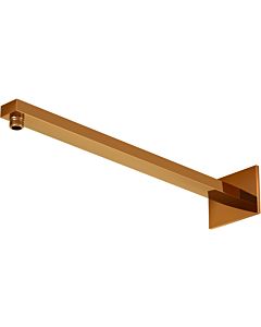 Steinberg Serie 120 shower arm 1207910RG 400 mm, with reinforced wall bracket, rose gold, wall mounting