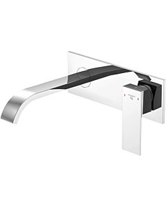Steinberg Serie 135 basin mixer 1351853 chrome, projection 175 mm, with cover plate and built-in body