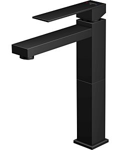 Steinberg Serie 160 basin mixer 1601710S projection 175 mm, matt black, height 292mm, without waste set