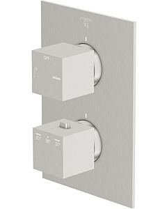 Steinberg Serie 160 finishing assembly set 16041333BN Brushed Nickel, for flush-mounted thermostat