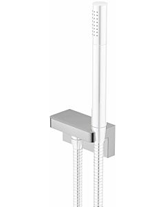 Steinberg Serie 230 wall shower holder 2301667 with integrated wall connection elbow, chrome
