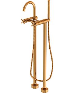 Steinberg Serie 250 -handle bath mixer 2501162RG projection 153mm, free-standing assembly, rose gold