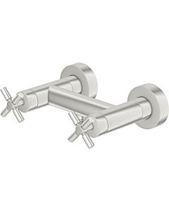 Steinberg Serie 250 two-handle shower mixer 2501200BN exposed, for shower, brushed nickel
