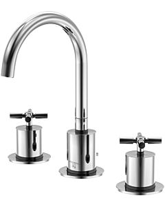 Steinberg Serie 250 3 hole basin mixer 2502000, chrome, with pop-up waste set