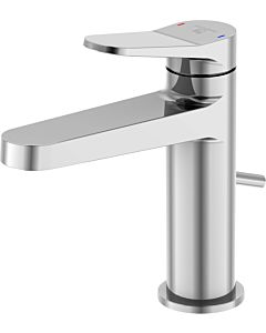 Steinberg series 340 basin mixer 3401000 projection 126mm, with waste fitting 2000 2000 /4&quot;, chrome