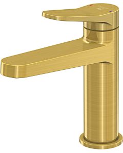 Steinberg Series 340 basin mixer 3401010BG projection 126mm, without waste fitting, brushed gold